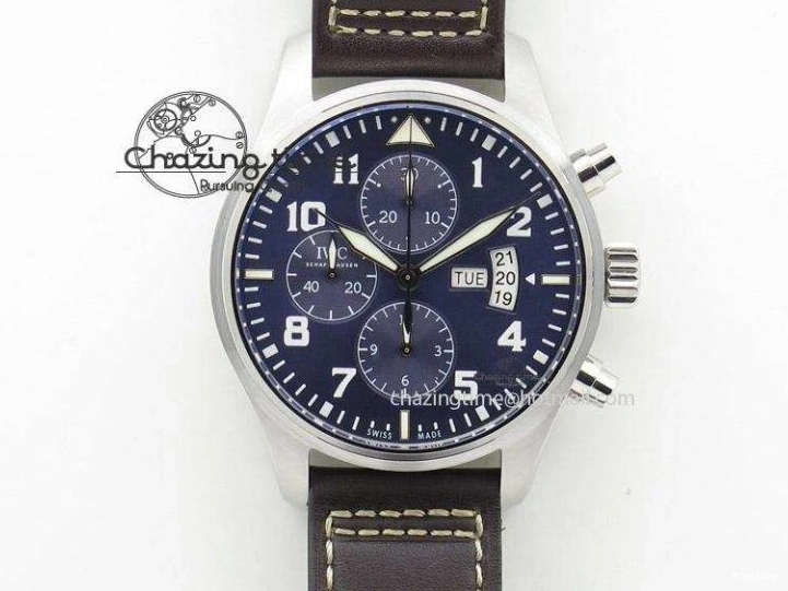 MIROTIME 0107 Durable Big Pilot 5019 Ceramic Case Black Dial Green Markers Asian 23J 7396